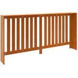  Pokrov za radijator voštano smeđi 169x19x84 cm masivna borovina | shoptok.hr