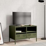 vidaXL TV ormarić maslinastozeleni 68x39x43,5 cm hladno valjani čelik | shoptok.hr