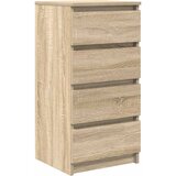vidaXL Komoda sonoma hrast 37,5x35x76 cm inženirski les, (21830541) | Shoptok.si