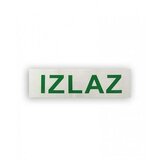 Bb Link nalepnica za panik lampe izlaz 25X9CM | ePonuda.com