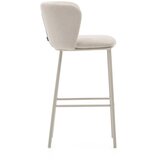 Kave Home Bež barski stol (višina sedeža 75 cm) Ciselia – | Shoptok.si