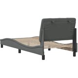  Okvir za krevet bez madraca tamnosivi 80x200 cm od tkanine | shoptok.hr