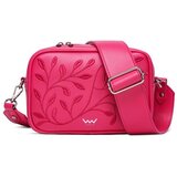 Vuch Crossbody torba Massimo Mini Leaves Pink, 15 x 21,5 cm | shoptok.hr