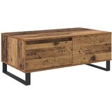 vidaXL Klubska miza s predalom Star les Konstruiran les, (5000083348) | Shoptok.si