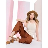 Sinsay Rebraste wide leg hlače | shoptok.hr