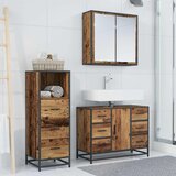  Set namještaja za kupaonicu 3 kom. Staro drvo 80 x 33 x 60 cm | shoptok.hr