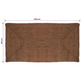  Tepih za područje Siva 80 x 200 cm Juta - 80 x 200 cm Siva | shoptok.hr