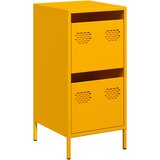  Komoda senf žuta 35x39x73,5 cm hladno valjani čelik | shoptok.hr