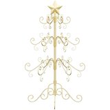 vidaXL Kovinsko božično drevesce Zlata 90 cm Jeklo s prašnim premazom | Shoptok.si