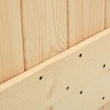  Klizna vrata NARVIK Prirodna i crna 80 x 210 cm (152 5 cm) - 80 x 210 cm (152 5 cm) Četvrtasto | shoptok.hr
