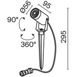MAYTONI Zunanja Svetilka Scope | Shoptok.si