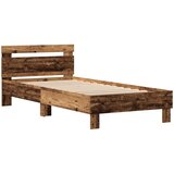  Krevetna konstrukcija Staro drvo 75 x 190 cm Konstruirano drvo | shoptok.hr