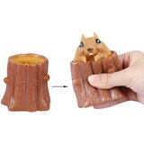 Generic Squeeze Squirrel Toy Stress Relief Evil Squirrel Cup, Sensory Fidget Toy, Squeeze Squirrel Igrača za lajšanje stresa za otroke in odrasle Tricky Fun Squeeze Toy, (21127225) Cene