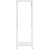  Stalak za drva bijeli 34x25x100 cm Hladno valjani čelik | Eponuda.ba