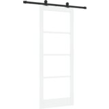 vidaXL Klizna Vrata sa Setom Opreme "ORKDAL" Bijela 83x211 cm | shoptok.hr