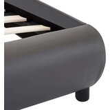  Za krevet od umjetne kože s LED svjetlom sivi 90 x 200 cm | shoptok.hr