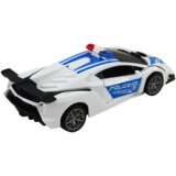  Auto robot na daljinsko upravljanje Police 2u1 - bijeli | Shoptok.si