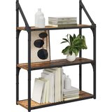  Polica na zidu Staro drvo 60 x 21 x 78,5 cm Konstruirano drvo | Shoptok.si