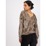 Italy Moda Blouse-DHJ-BZ-6550-2.34P-black-beige | Shoptok.si