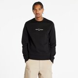 Fred Perry Embroidered Sweatshirt Black Cene