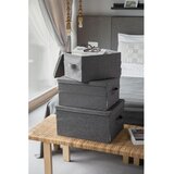 Bigso Box of Sweden Tekstilna kutija za pohranu s poklopcem – | shoptok.hr