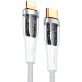 Joyroom Kabel z inteligentnim stikalom USB-C - iPhone Lightning 1.2m - bel, (21090675) | Shoptok.si