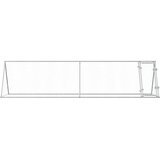  Kavez za kokoši srebrni 400 x 105 x 91 cm od pocinčanog čelika | shoptok.hr