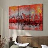 Slika - New York Sunset (3 Parts) 120x80 | shoptok.hr