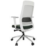 MID.YOU Pisarniški Stol Chiaro T2 White, Črna, Siva | Shoptok.si