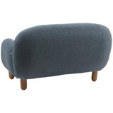 Vipack Bež otro&amp;scaron;ka sedežna garnitura iz tkanine boucl&amp;eacute; 89 cm Rocky &amp;ndash; Slike