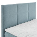 Welnova POSTELJA BOXSPRING 120 cm x 200 cm , tekstil svetlo modra | Shoptok.si