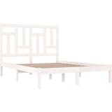  Posteljni okvir bel iz trdne borovine 120x200 cm, (20645690) | Shoptok.si