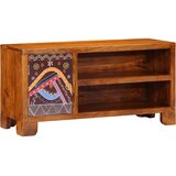 TV ormarić Višebojni 90x30x45 Puno drvo bagrem | shoptok.hr