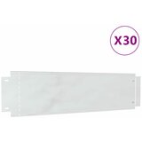 vidaXL Robniki za trato 30 pcs srebrna 100 x 25 cm Pocinkano jeklo, (5000095044) | Shoptok.si