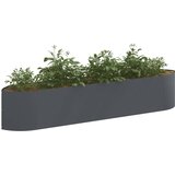  Povišeni vrtni krevet Antracit 220 x 40 x 40 cm Čelik | shoptok.hr