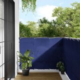 Balkonski zaslon plavi 120x800 cm 100 % poliester Oxford | shoptok.hr