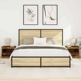  Noćni ormar 2 pcs Staro drvo 50 x 40 x 45 cm Konstruirano drvo | shoptok.hr