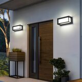 Brilagi LED spoljašnje zidno svetlo sa senzorom PARKER LED/12W/230V crno IP44 | Eponuda.com
