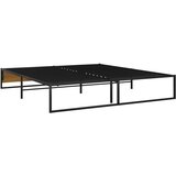  Za krevet crni metalni 180 x 200 cm | shoptok.hr