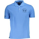 La Martina POLO SHORT SLEEVE MAN LIGHT BLUE | Shoptok.si