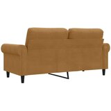  Dvosjed smeđi 140 cm baršunasti | shoptok.hr