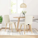 vidaXL Jedilni stol 2 kosa platno | Shoptok.si