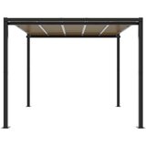  Vrtna sjenica antracit 3x3 m aluminij | shoptok.hr