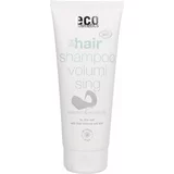 eco cosmetics šampon za volumen s cvetovi lipe in kivijem - 200 ml