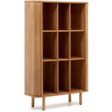 Kave Home Ormarić u dekoru jasena s kliznim vratima u prirodnoj boji 110x160x40 cm Mailen – | shoptok.hr