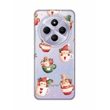  Torbica Silikonska Print za Xiaomi Redmi 14C/Redmi A4 Ho Ho Ho | Eponuda.com