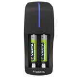 Baterije 2KOM AAA 800mAh + Mini Punjač AA/AAA