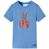  Dječja majica kratkih rukava srednje plava 128 | shoptok.hr