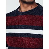 DStreet Sweter męski w paski czerwony | Shoptok.si