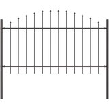  Vrtna Ograda 7 pcs Siva 170 x 140 cm Čelik s prahom premazan | shoptok.hr